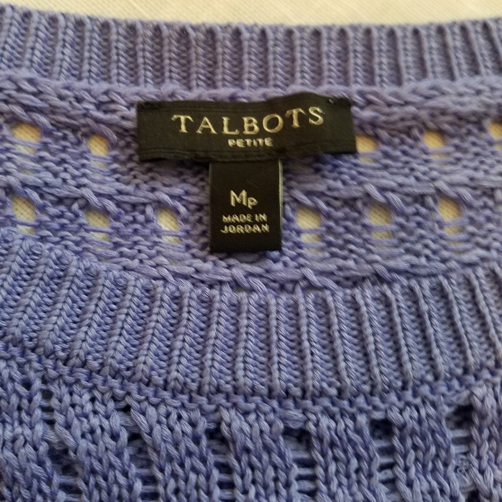 Talbots 3/4 Sleeve Sweater - Picture 3 of 4